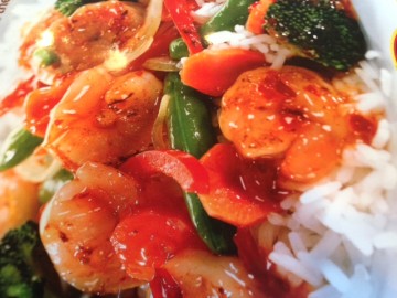 Spicy Shrimp Stir Fry