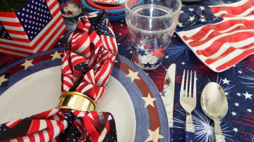Memorial Day Place Setting