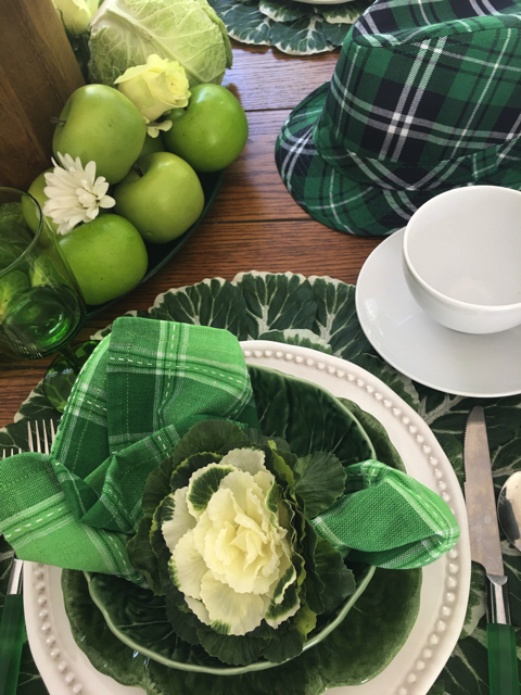 St. Patrick's Day Tablescapes
