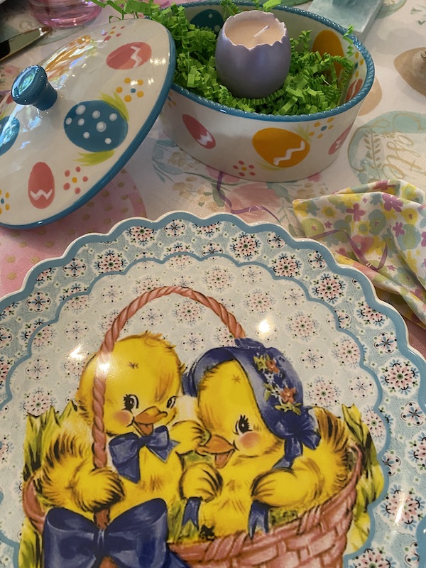 duck salad plate
