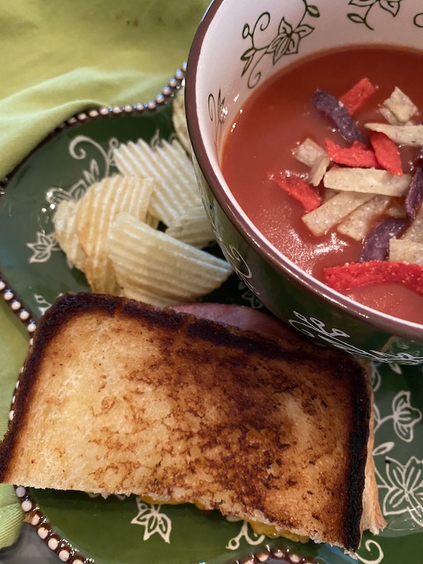 grilled cheese & tomato soup