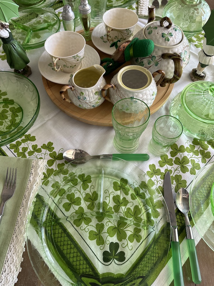 St.Patricks Day 2024 tablecloth