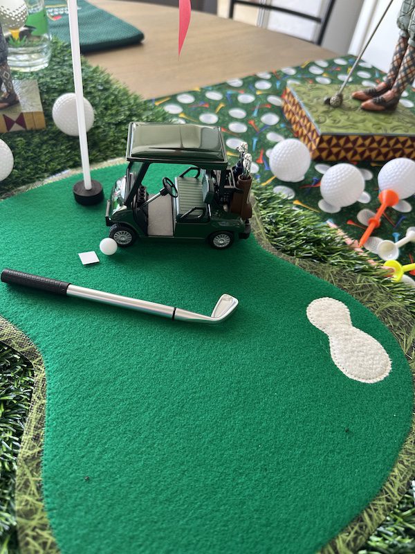 Masters Golf cart