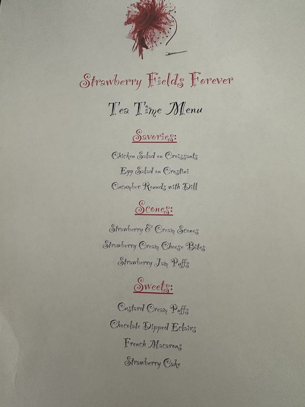 Strawberry Fields Forever.