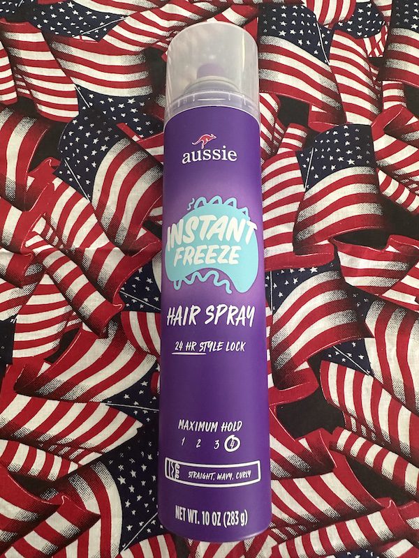 aussie hair spray