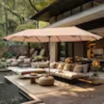 3 tiered umbrella
