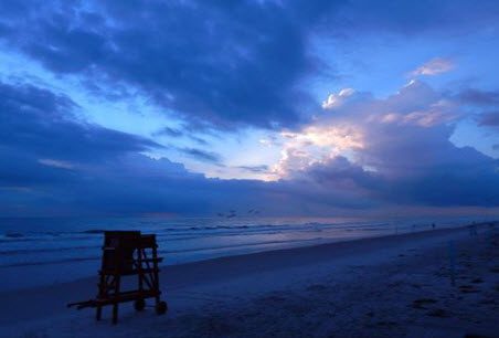 twilight or the blue hour